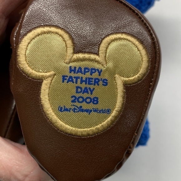 Disney Mickey Mouse Plush “World’s Best Dad” 2008 Size 10” high - Picture 4 of 6